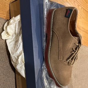 Boys Brown Suede Shoes- Bass